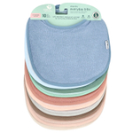 Green Sprouts, Слюнявчики на каждый день Stay-Dry, для детей от 3 до 12 месяцев, разноцветные, 10 шт.