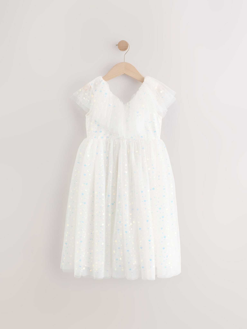 Платье для девочки Next E36-517, Белый