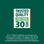 21st Century, Стандартизированный экстракт ашваганды, 60 вегетарианских капсул (500 мг на капсулу)