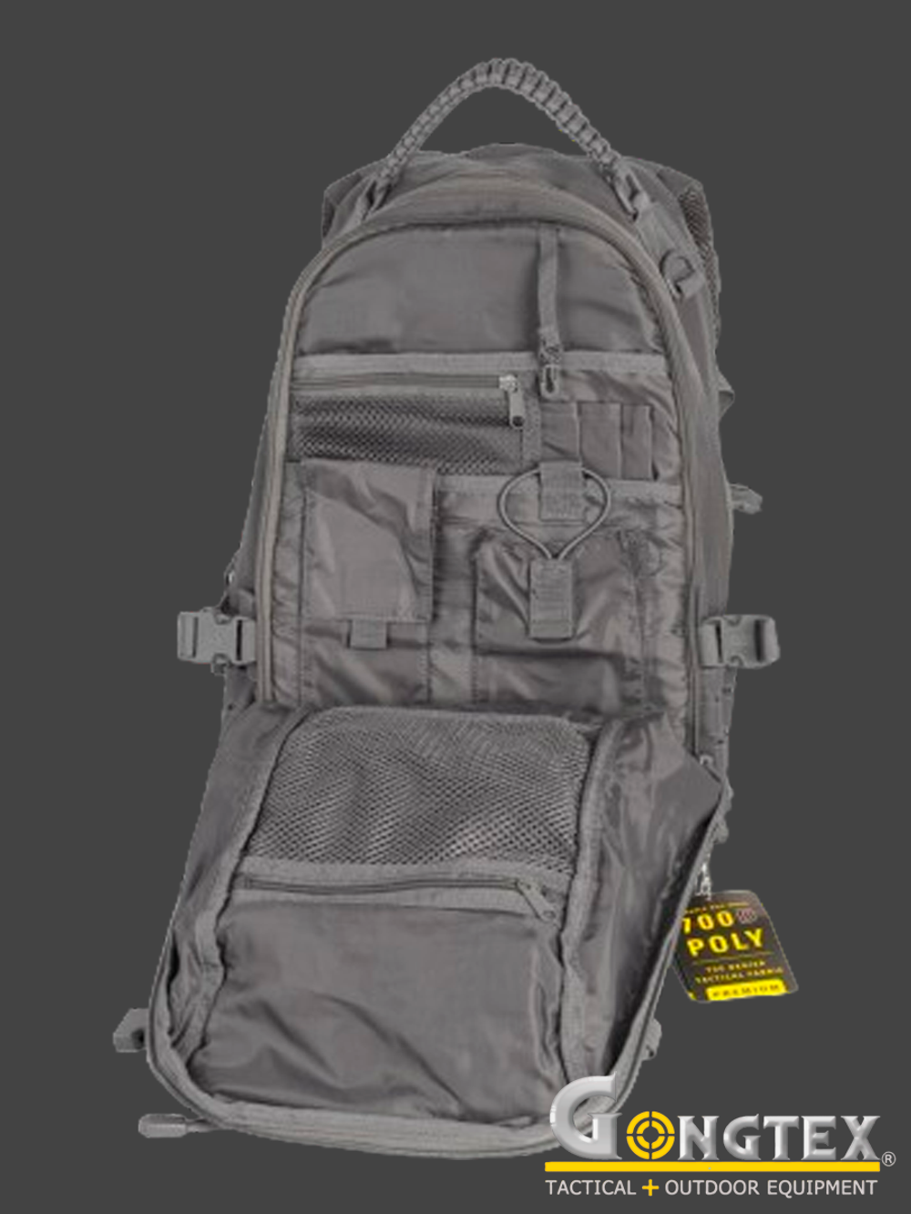 Рюкзак тактический Gongtex Mission Pack, 20 л (GB0424). Чёрный