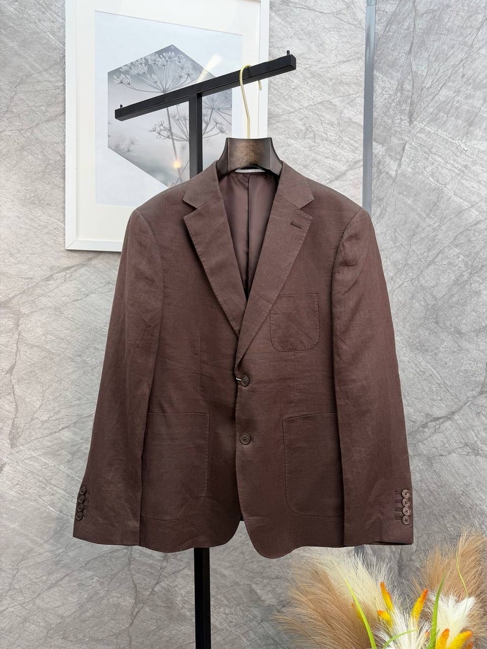 Льняной летний костюм Loro Piana