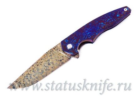 Нож Чебуркова Касатка Whale Custom Ti DRAGONSKIN Bertie Rietveld