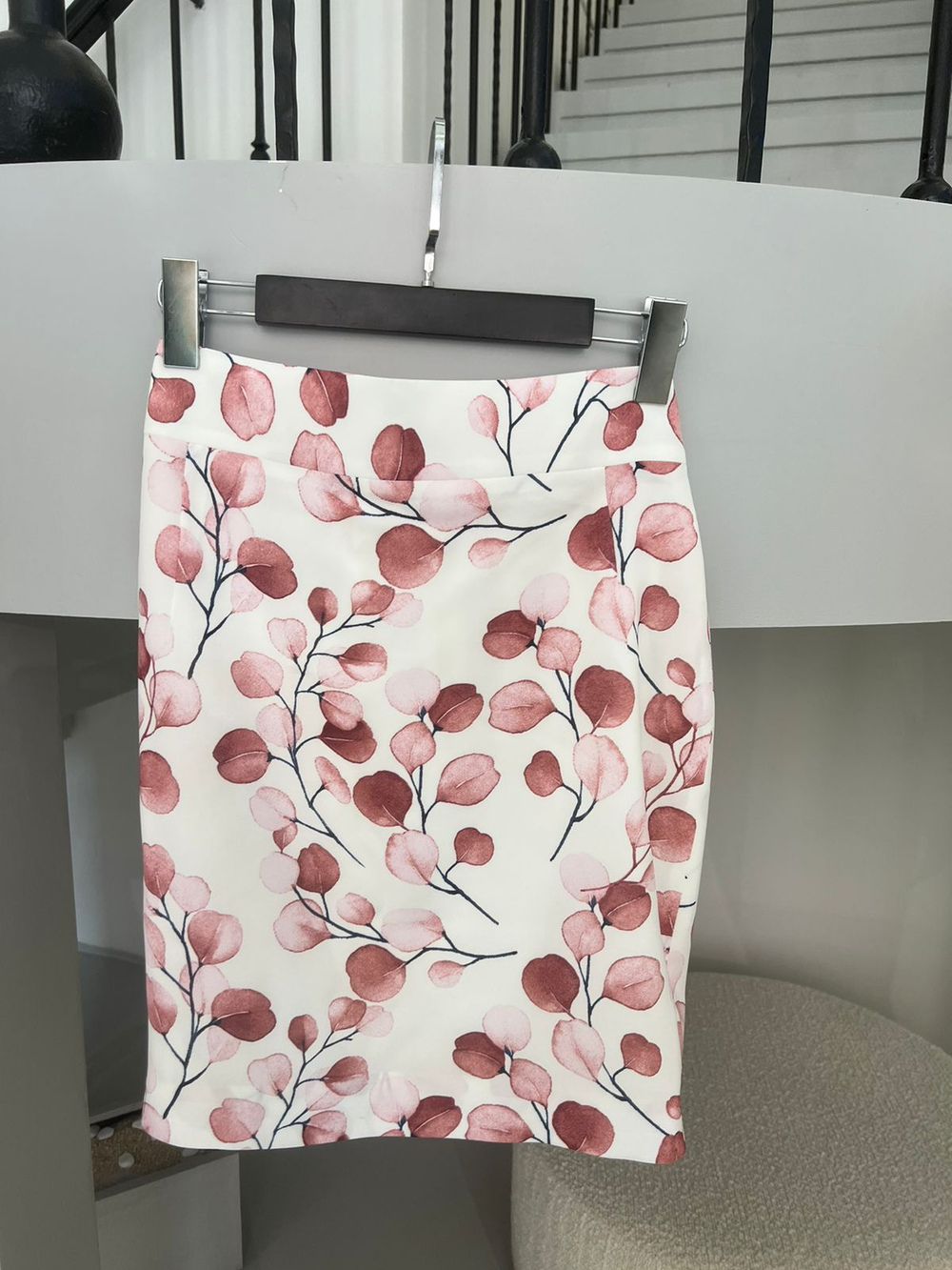 Юбка мини из шифона