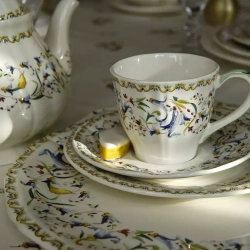 Чашка чайная с блюдцем Gien Toscana (175 мл)