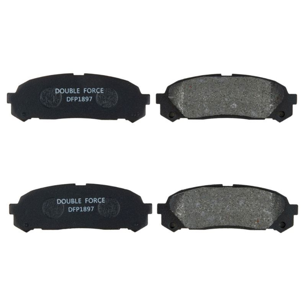 Колодки тормозные дисковые задние Double Force DFP1897