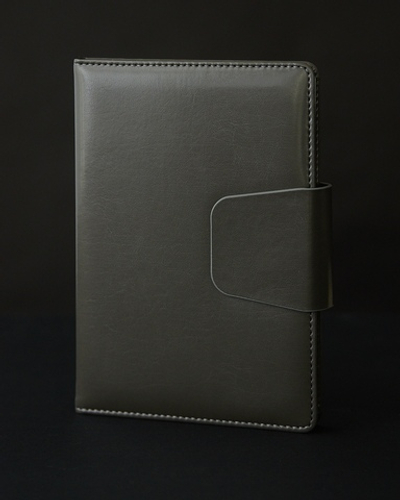 Набор с гравировкой: Ежедневник и ручка Parker Jotter XL Grey CT (серый с клапаном)