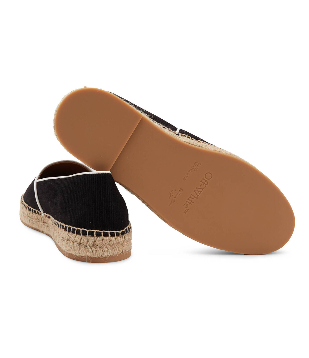 Эспадрильи OFF-WHITE - черный(OMIB007S 24FAB001)