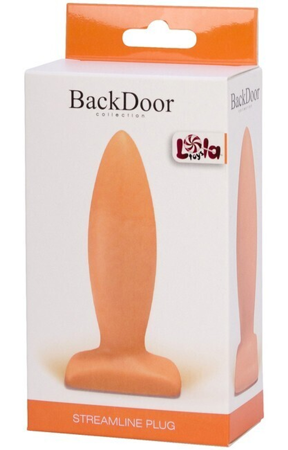 Анальный стимулятор Streamline Plug Flash (10 см , телесный) (Цвет: телесный)