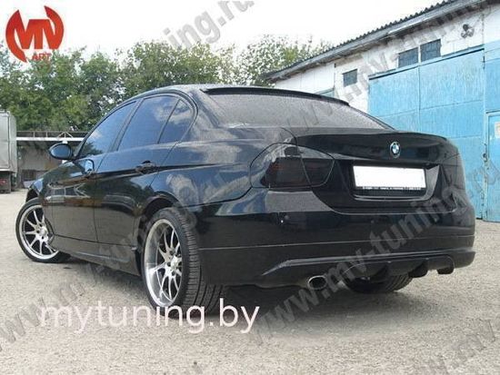 Юбка заднего бампера BMW 3 E90