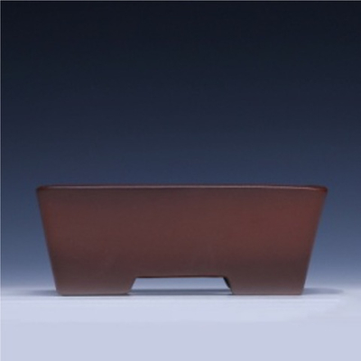 Состаренный неглазурованный горшок для бонсай высочайшего качества (исинская керамика) | 16.5*11.5*5.5