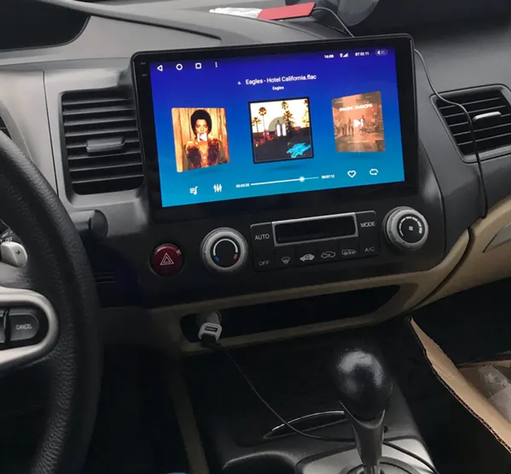 Магнитола для Honda Civic 8 4d 2005-2012 седан - Redpower 85024 PRO/PROmax ТОП звук, 2K QLED, Android 14, CarPlay, 4G SIM-слот