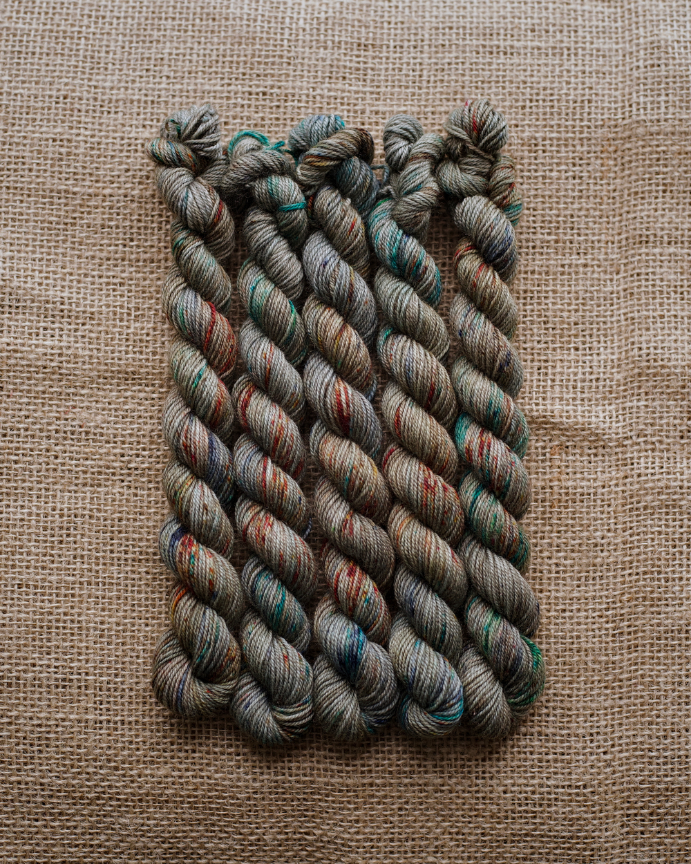 Носочная пряжа с пухом яка "Горная деревня" (мини)