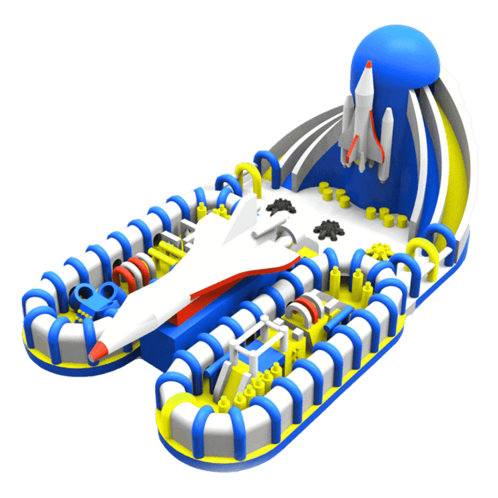 Надувной батут "Настоящий пилот"