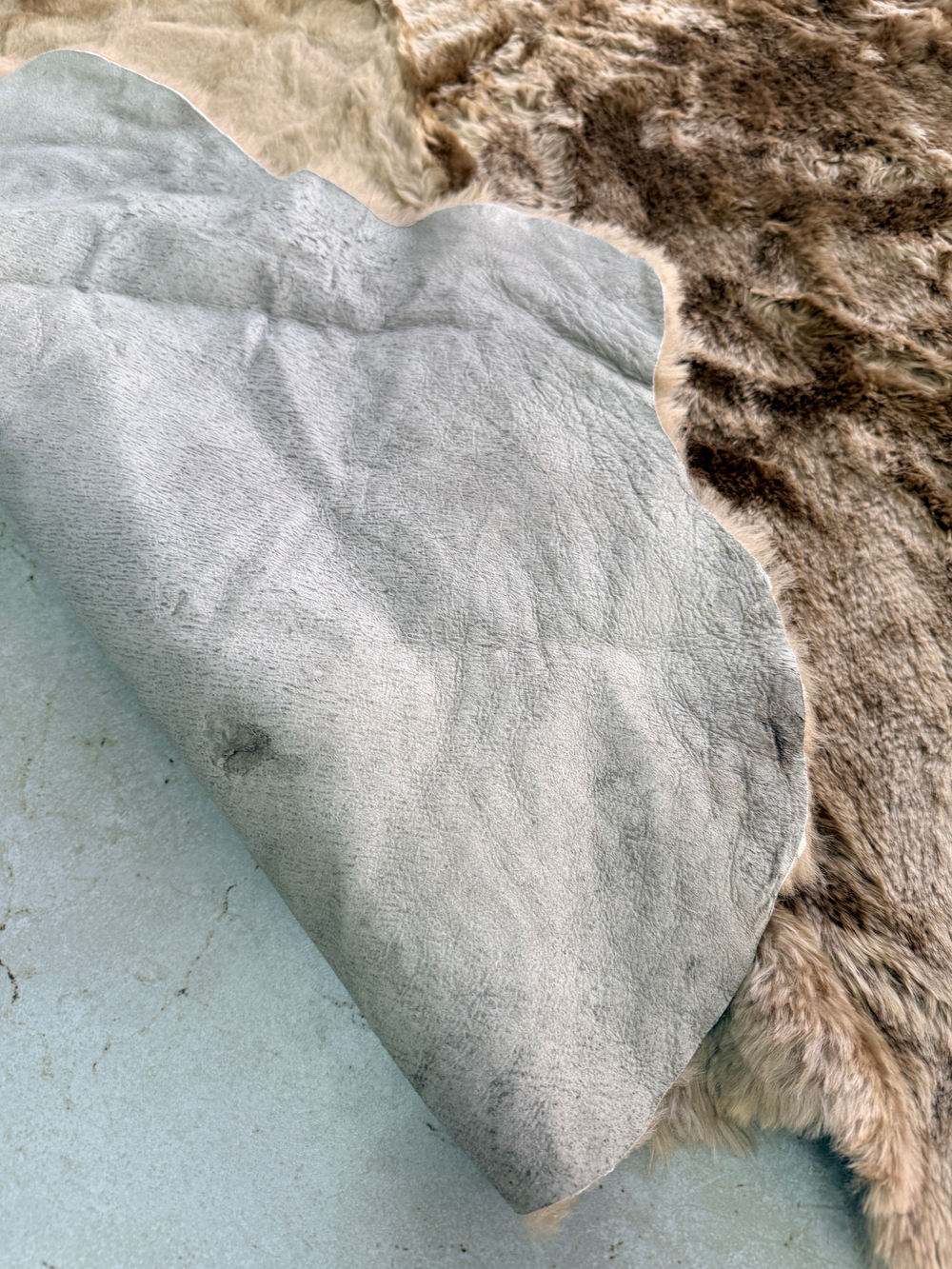 Ковер шкура натуральная овчина Меховой