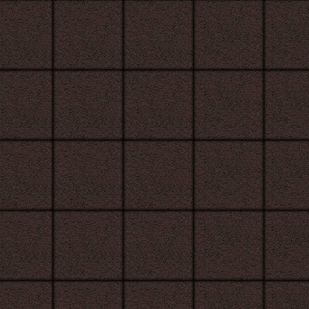 Тротуарная плитка КВАДРАТ 200х200 мм - Гранит Коричневый