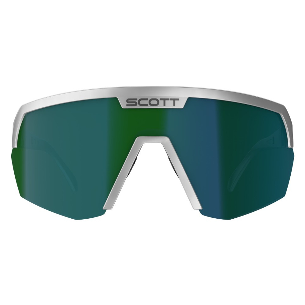 Очки Scott Sport Shield/Supersonic silver green chrome