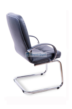 Кресло для руководителя МЕНЕДЖЕР ХРОМ КОНФЕРЕНЦ КОРОТКИЙ