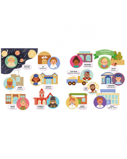 Словарь английского языка для детей "Мой первый английский. Английский словарь в картинках"