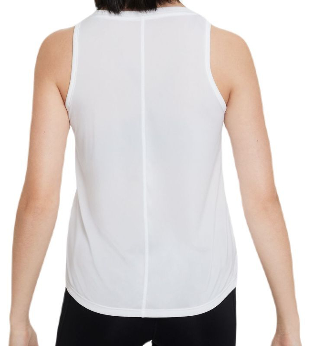 Футболка для девочки Nike Dri-Fit One Training Tank - white/black