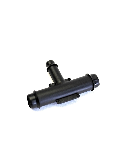 Тройник соединитель шлангов D-10 / D-6 / D-10 мм - пластик