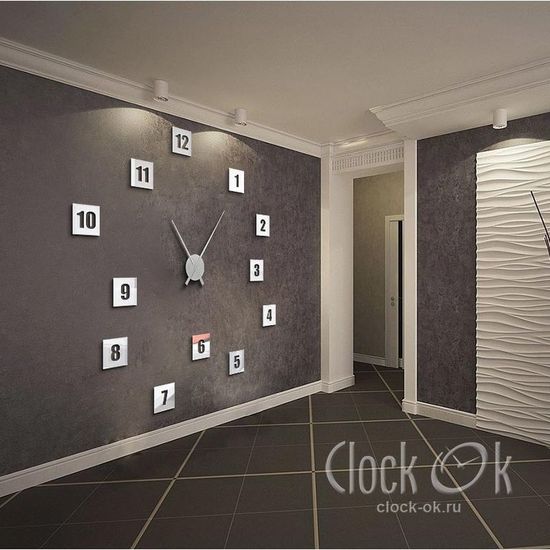 Настенные 3D часы Mix