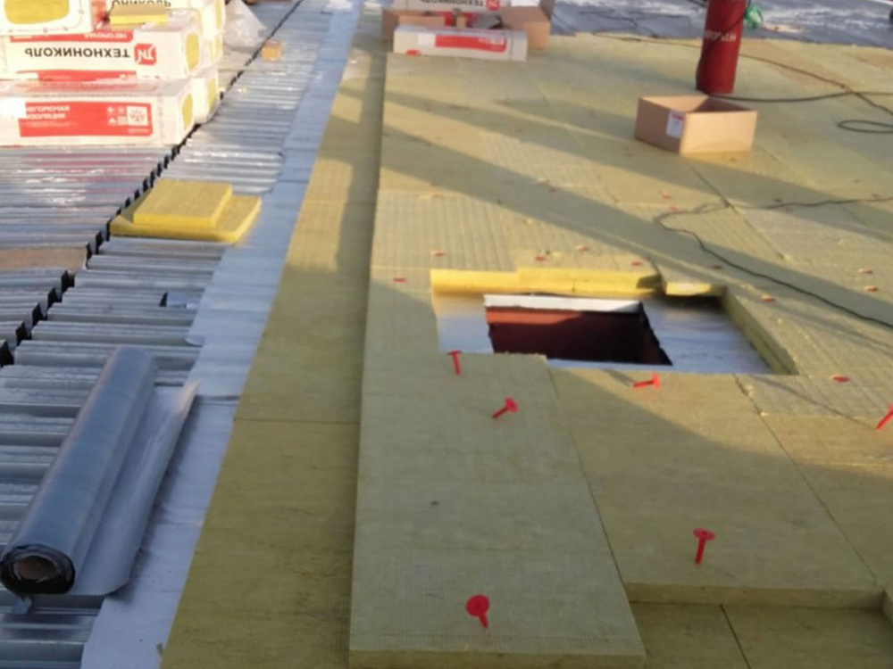 Строительство кровли на ТЭЦ электрической мощностью до 24,9 MВт