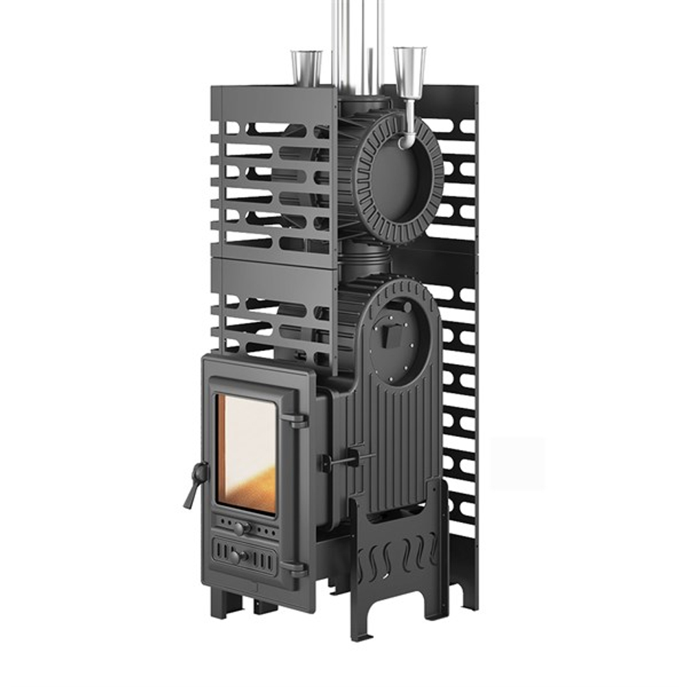 Печь для бани ASTON «Шторм 26 Турбопар» б/в (350)