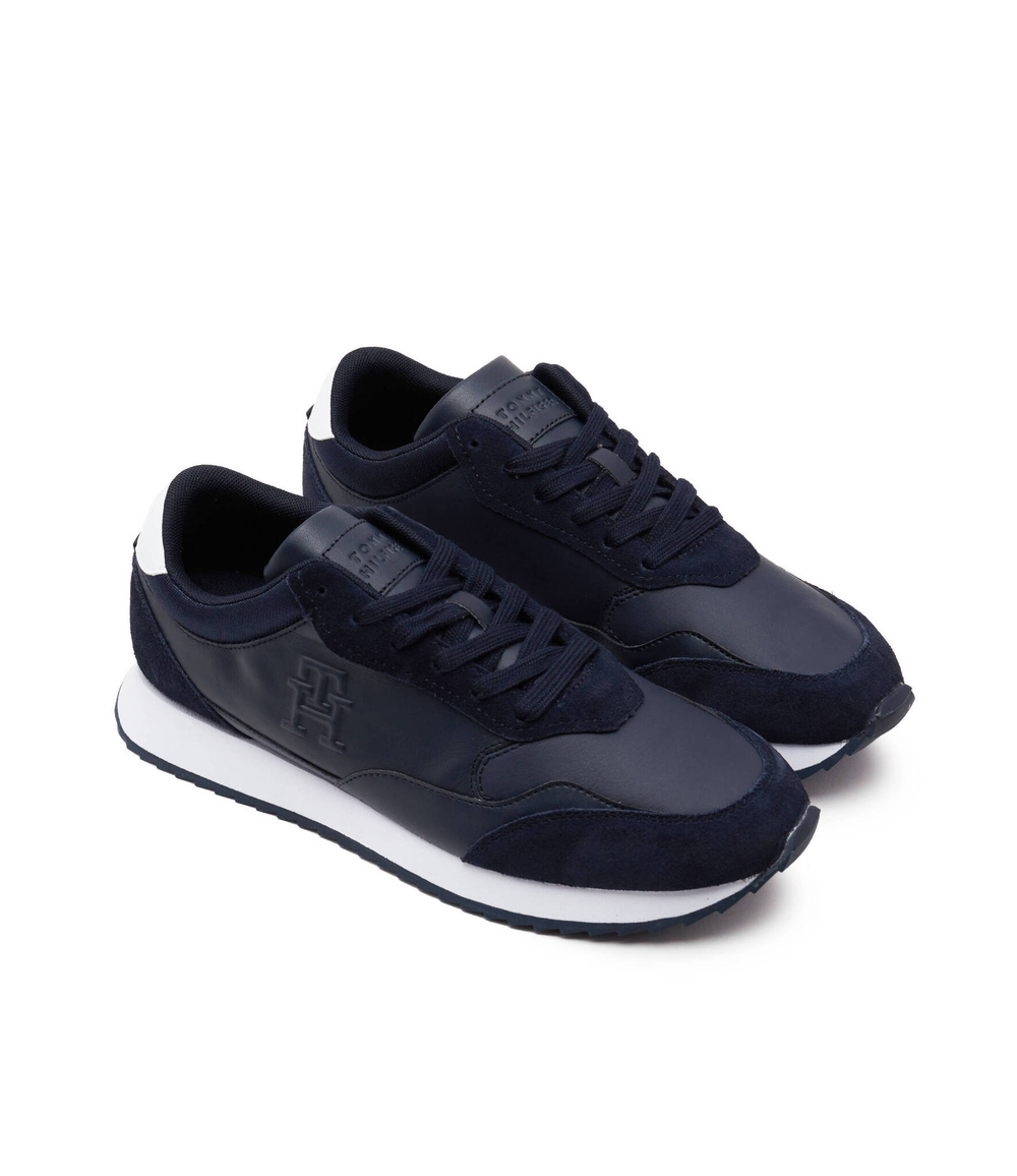 Кроссовки RUNNER EVO LTH MIX Tommy Hilfiger - темно-синий(FM0FM04776)