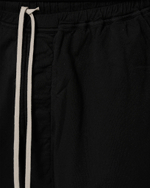 RICK OWENS DRKSHDW ШОРТЫ ЧЕРНЫЕ HOLLYWOOD DRAWSTRING PODS RNP