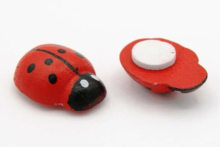 Декоративный элемент "Божья коровка", 1 см