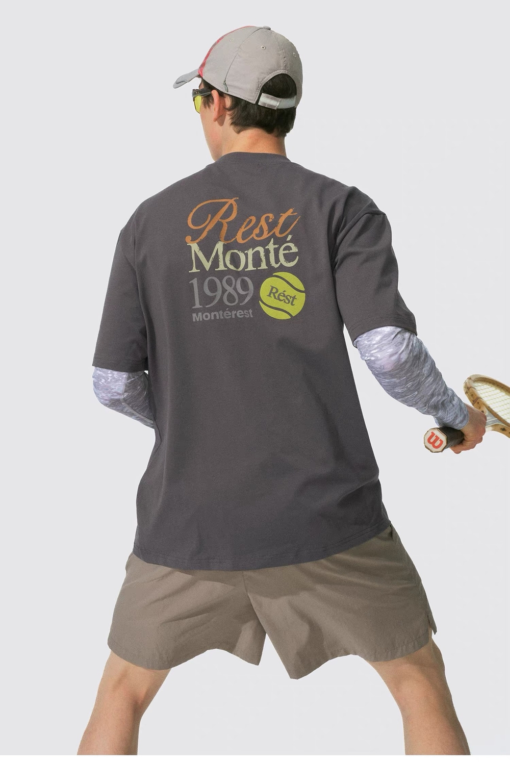 Футболка Nothomme Monterest Tennis Dark Grey