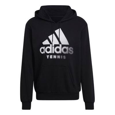 Мужская кофта теннисная adidas CAT Graphic Hoody Men - Black, White