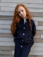 Кардиган для девочки AT941 синий