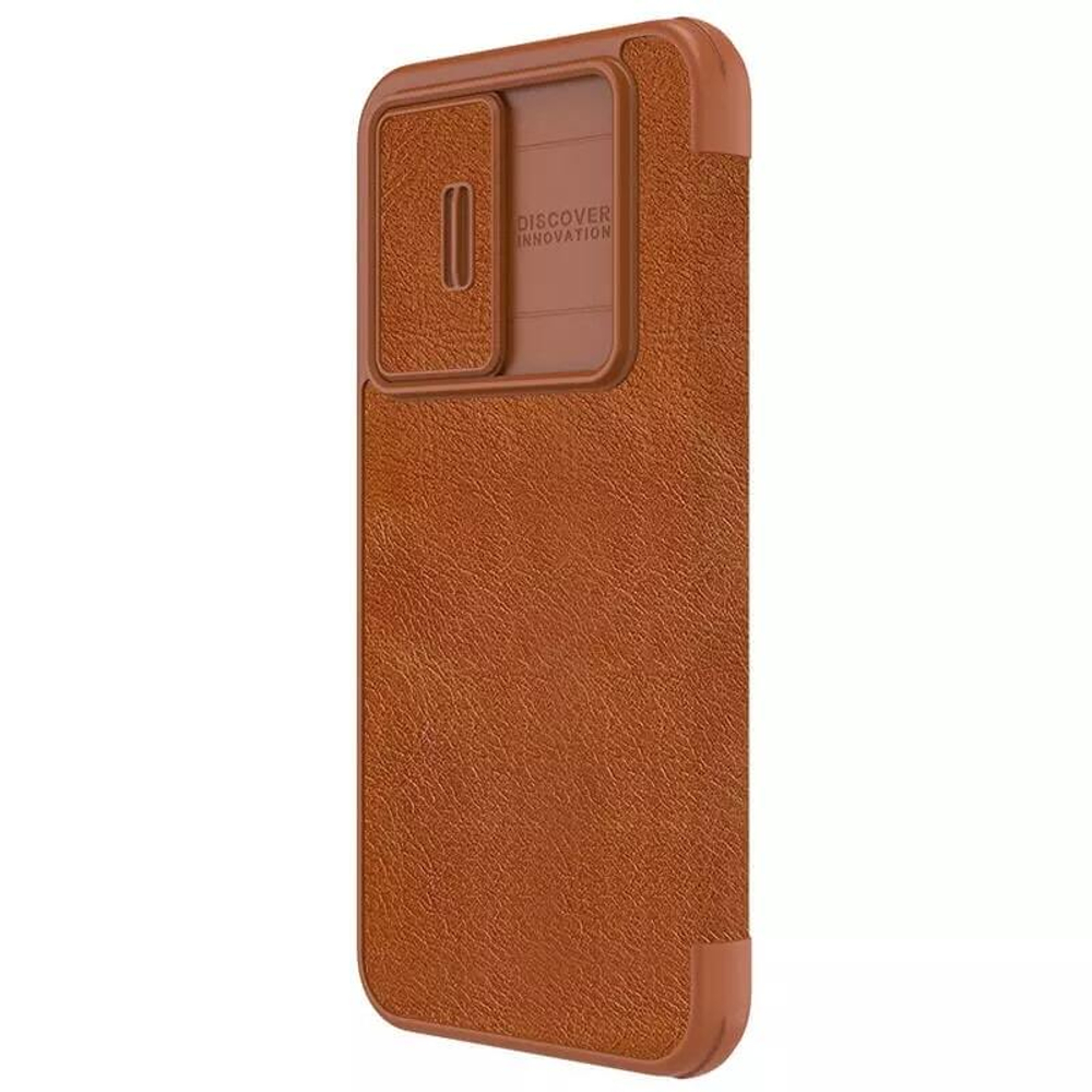 Кожаный чехол-книжка Nillkin Leather Qin Pro для Samsung Galaxy A54 5G