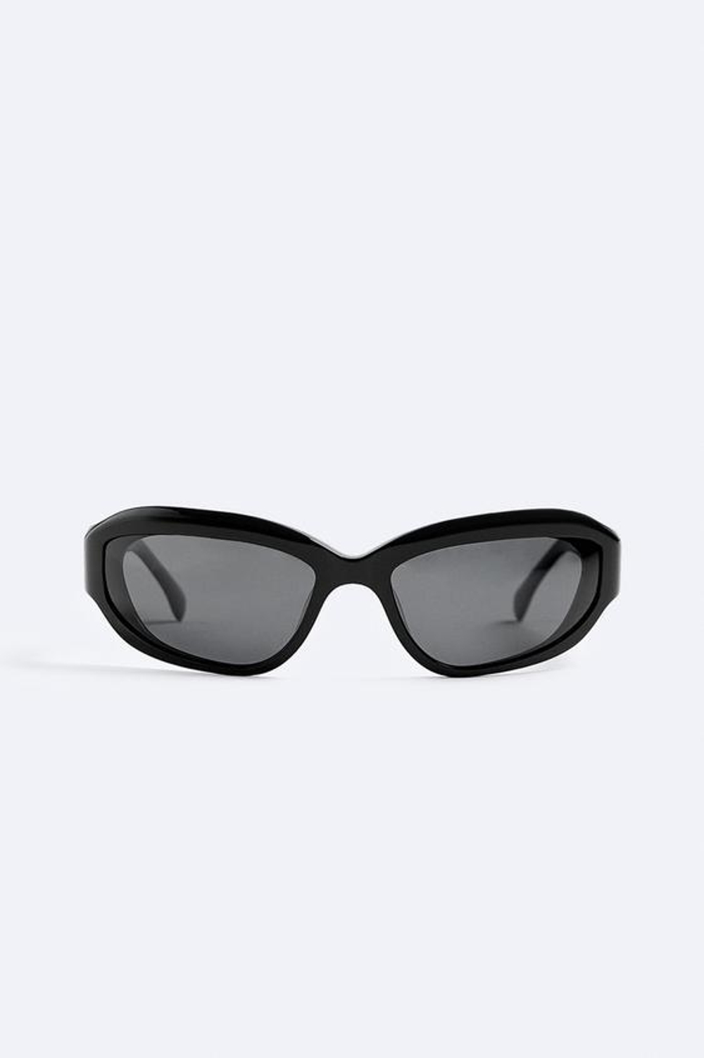 ZARA СОЛНЦЕЗАЩИТНЫЕ ОЧКИ В ПРЯМОУГОЛЬНОЙ ОПРАВЕ, ЧЕРНЫЙ