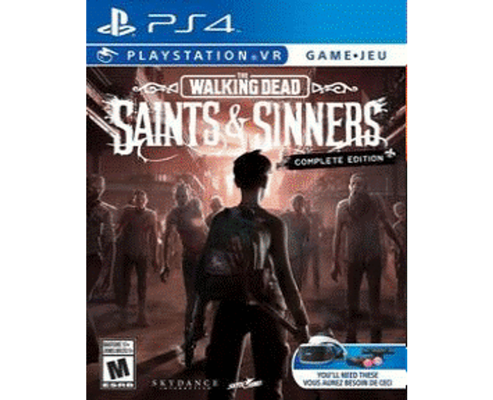 The Walking Dead Saints Sinners Complete Edition ENG PS4 NEW