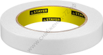 STAYER 19 мм, 5 м белая, на вспененной основе, Двухсторонняя клейкая лента, PROFESSIONAL (12231-19-05)