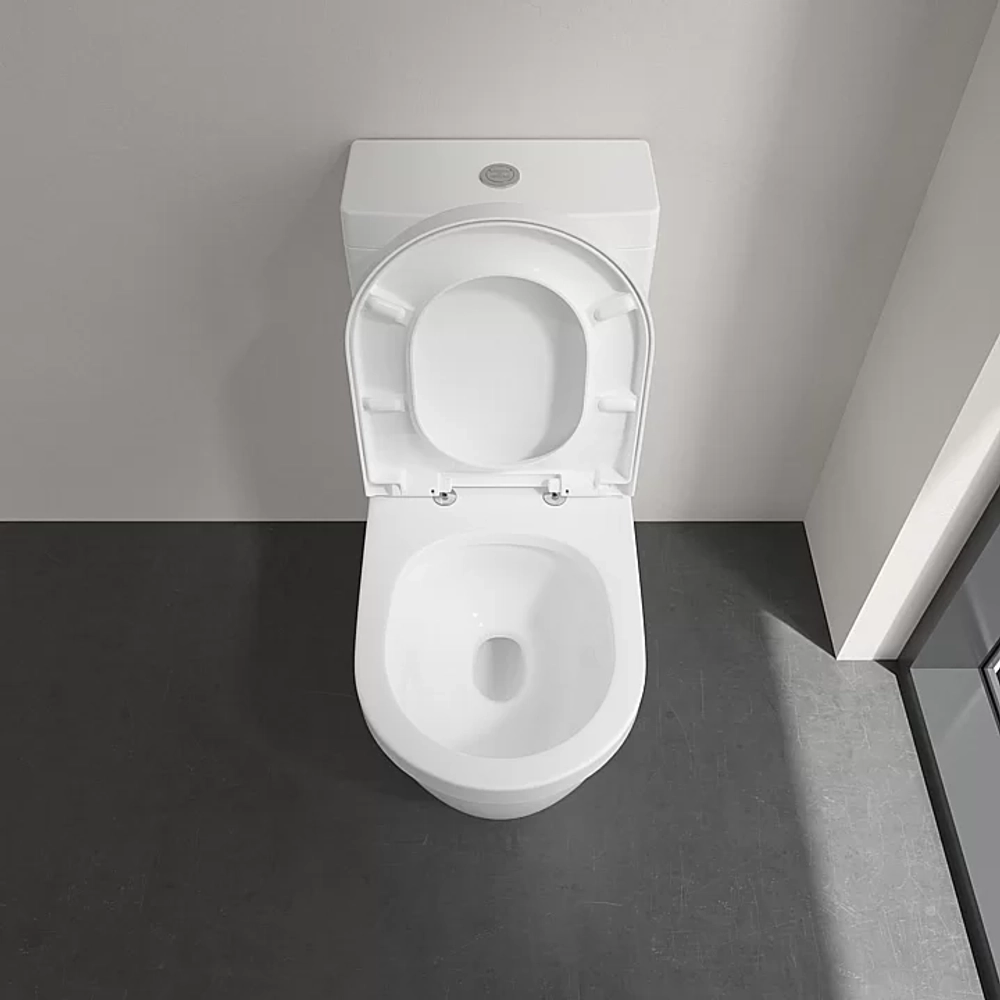 Унитаз напольный Villeroy&Boch Architectura 5691R001 альпийский белый, с бачком