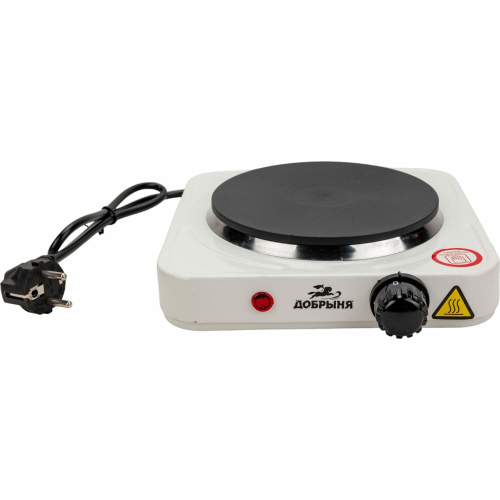Плитка электрическая (1 конф.) Добрыня DO-2206W белая