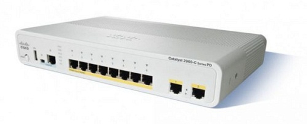 Коммутатор Cisco WS-C2960C-12PC-L