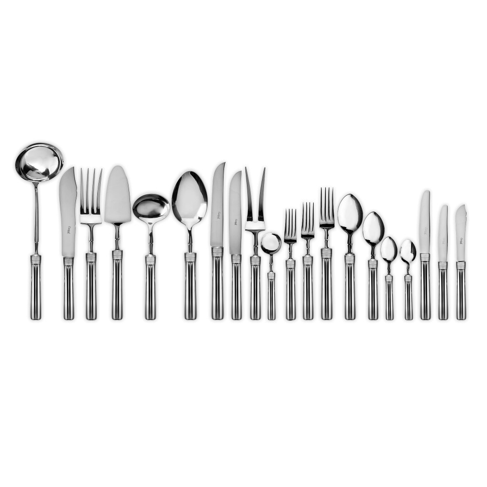 Набор столовых приборов на 12 персон 130 предметов Cutipol Fontainebleau