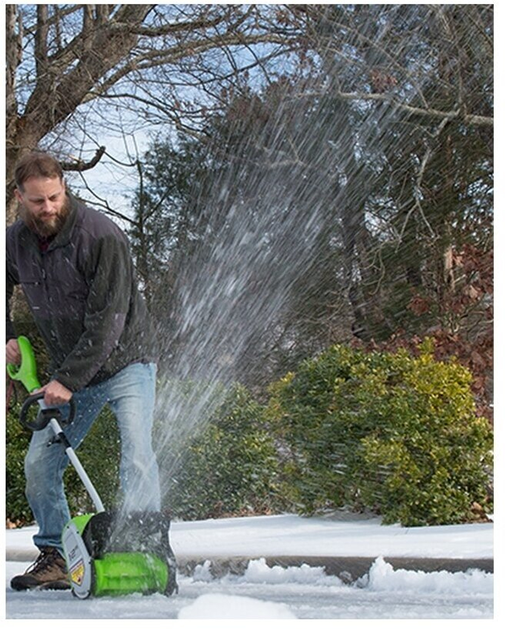 Снегоуборщик аккумуляторный GREENWORKS G-MAX 40V + АКБ и ЗУ (2600807UA)