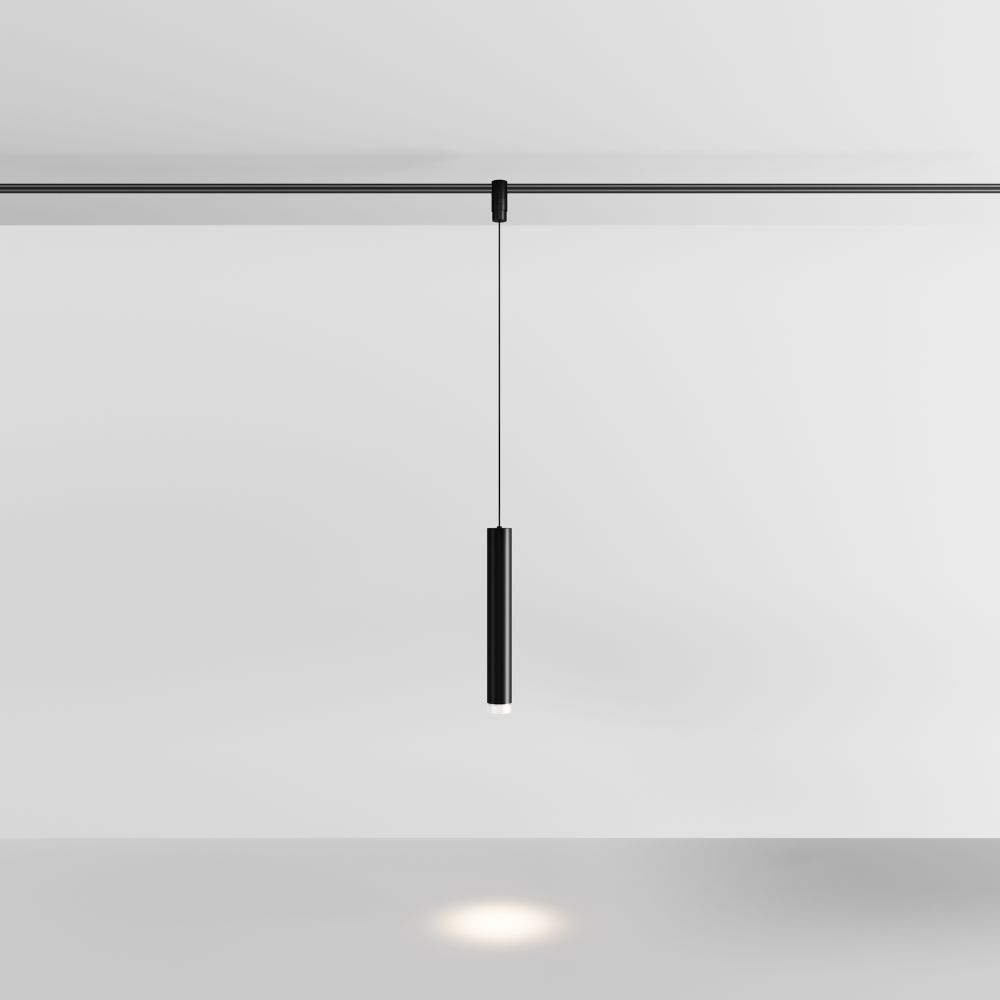 Трековый магнитный светодиодный светильник Maytoni Flexity   TR210-1-5W3K-M-B