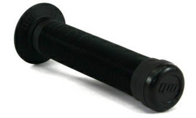 Грипсы ODI черные, с пластиковыми грипстопами, 143мм.