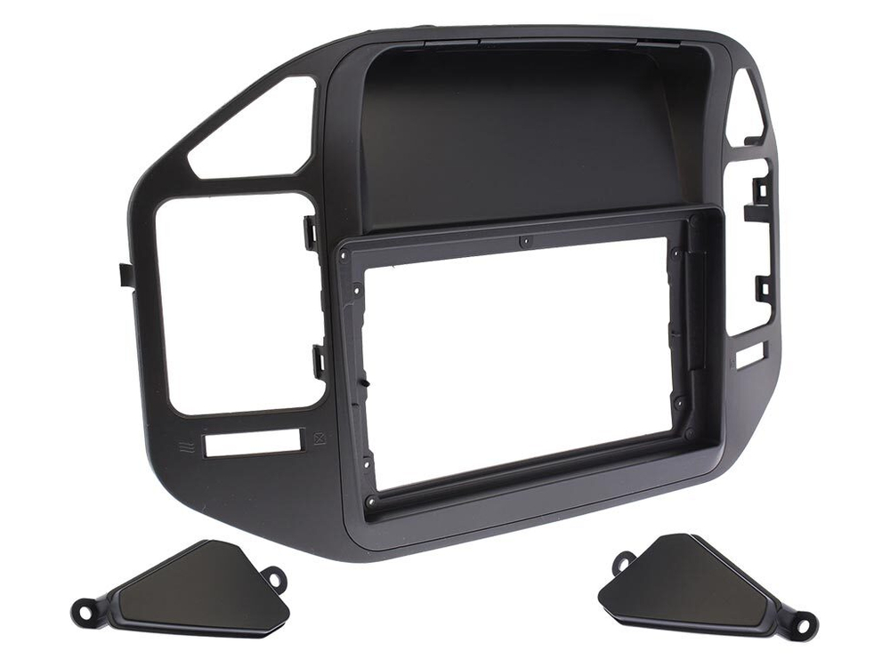 Магнитола для Mitsubishi Pajero 3, Montero 3 1999-2006 (рамка черная) - Vaycar VA47-1019 на Android 13, 8-ядер, 4G SIM-слот