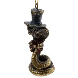 GAEM Фигурка декоративная подвесная "Змея", L4 W3,5 H7 см, 6в.