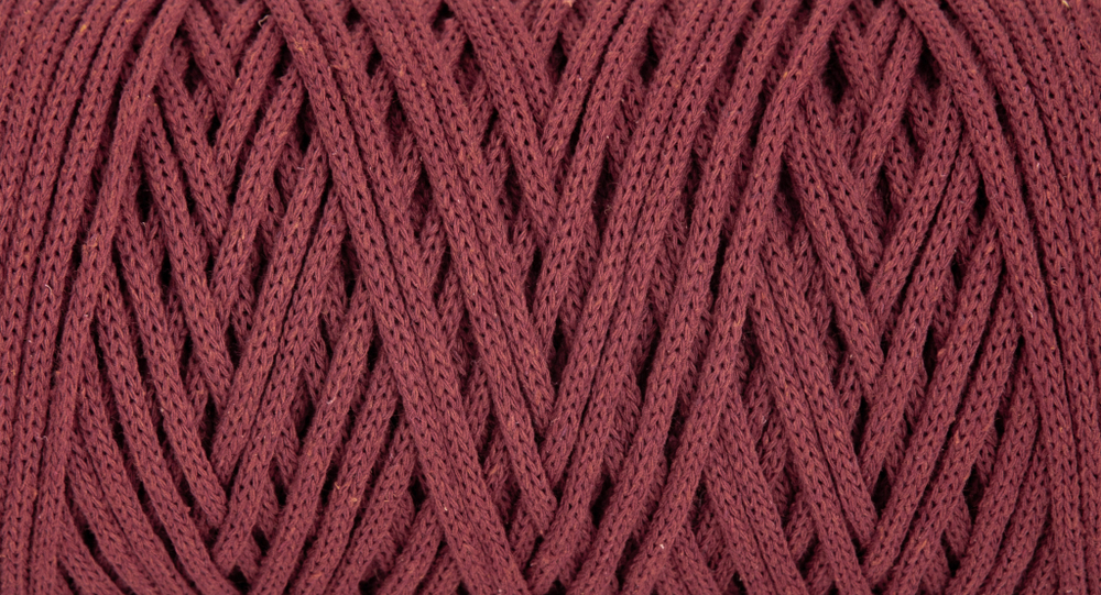 White cotton cord 3 mm