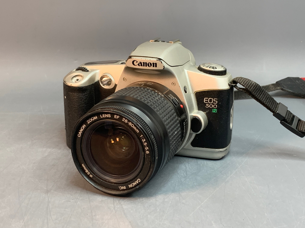 Canon EOS 500N kit EF 28-80mm 3.5-5.6, отсутствует кнопка затвора