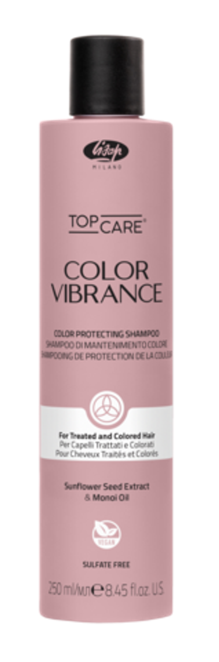 Шампунь для сохранения цвета для окрашенных волос - Lisap Color protecting shampoo 250 мл