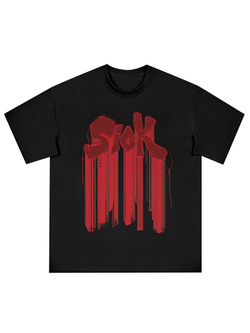 Футболка HARSHandCRUEL x BLIND "SicK" Oversized Tee